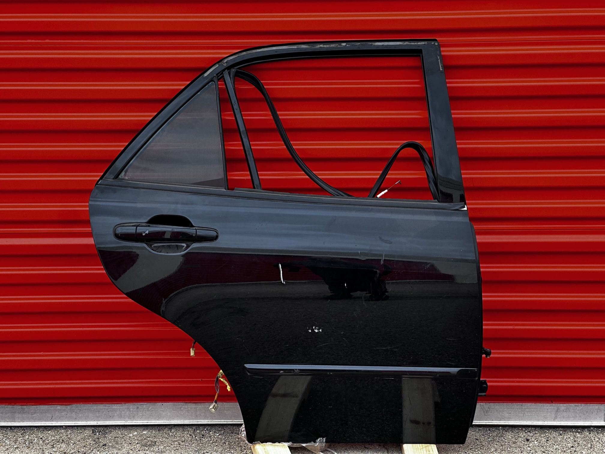 2001-2005 Lexus IS300 OEM Onyx Black Rear Right Passenger Side Door