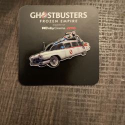 Ghostbusters Frozen Empire AMC Theaters exclusive collectible pin