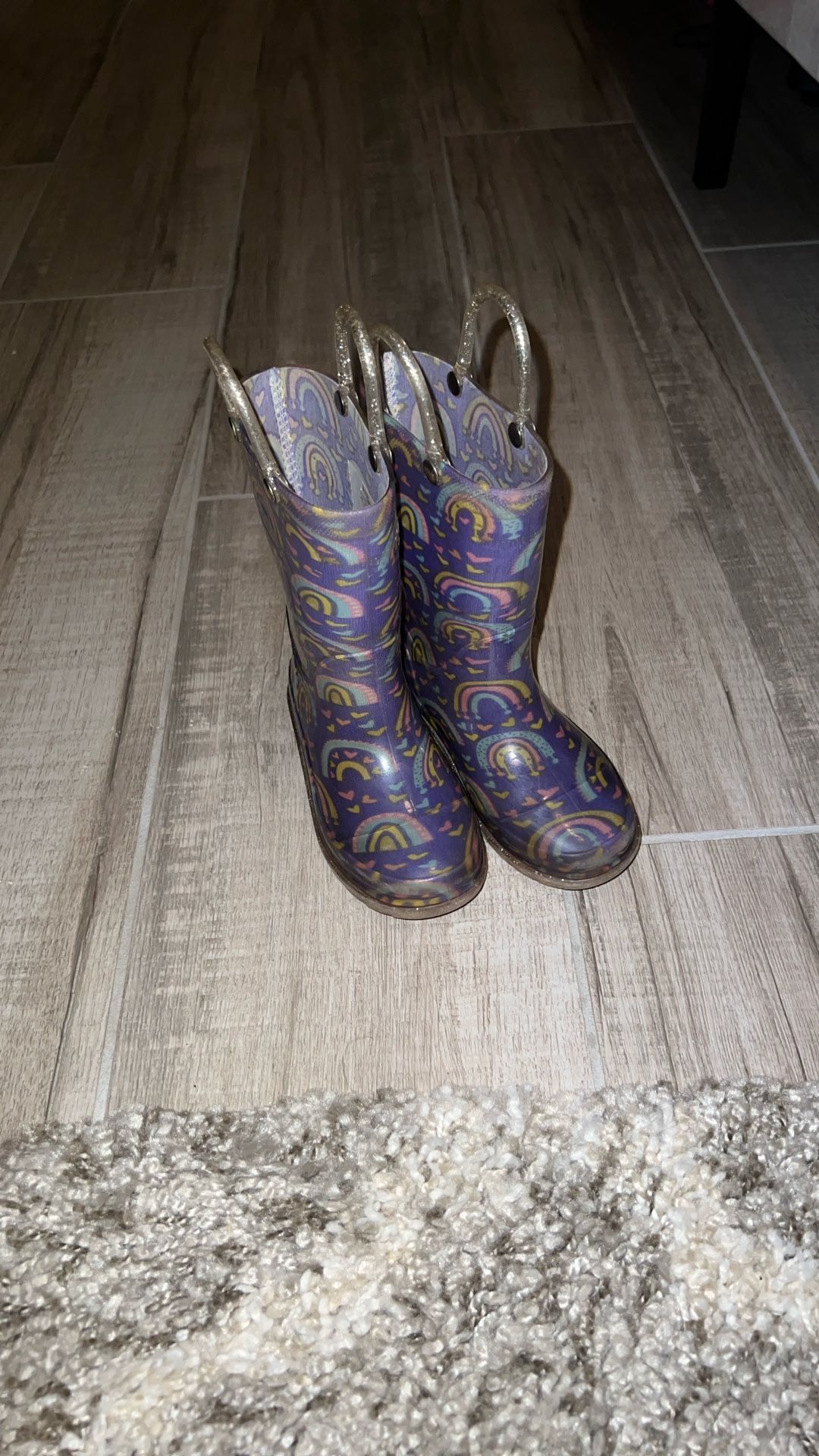 Rain Boots Toddler Size 8