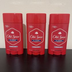 3pack Old Spice Classic Men's Deodorant, Solid Stick, Original Scent, 3.25 oz