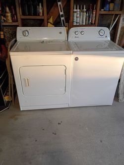 WASHER AND DRYER