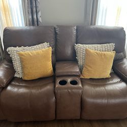 Leather Living Room Furniture  MOVING