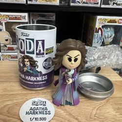 EXCLUSIVE LIMITED EDITION Agatha Harkness Funko Soda Disney Wandavision Along LE