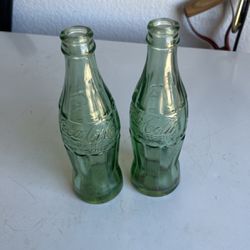 Antique Christmas Coke Bottles 1928-38