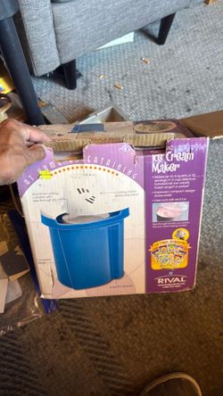 Ice cream maker electric all parts works