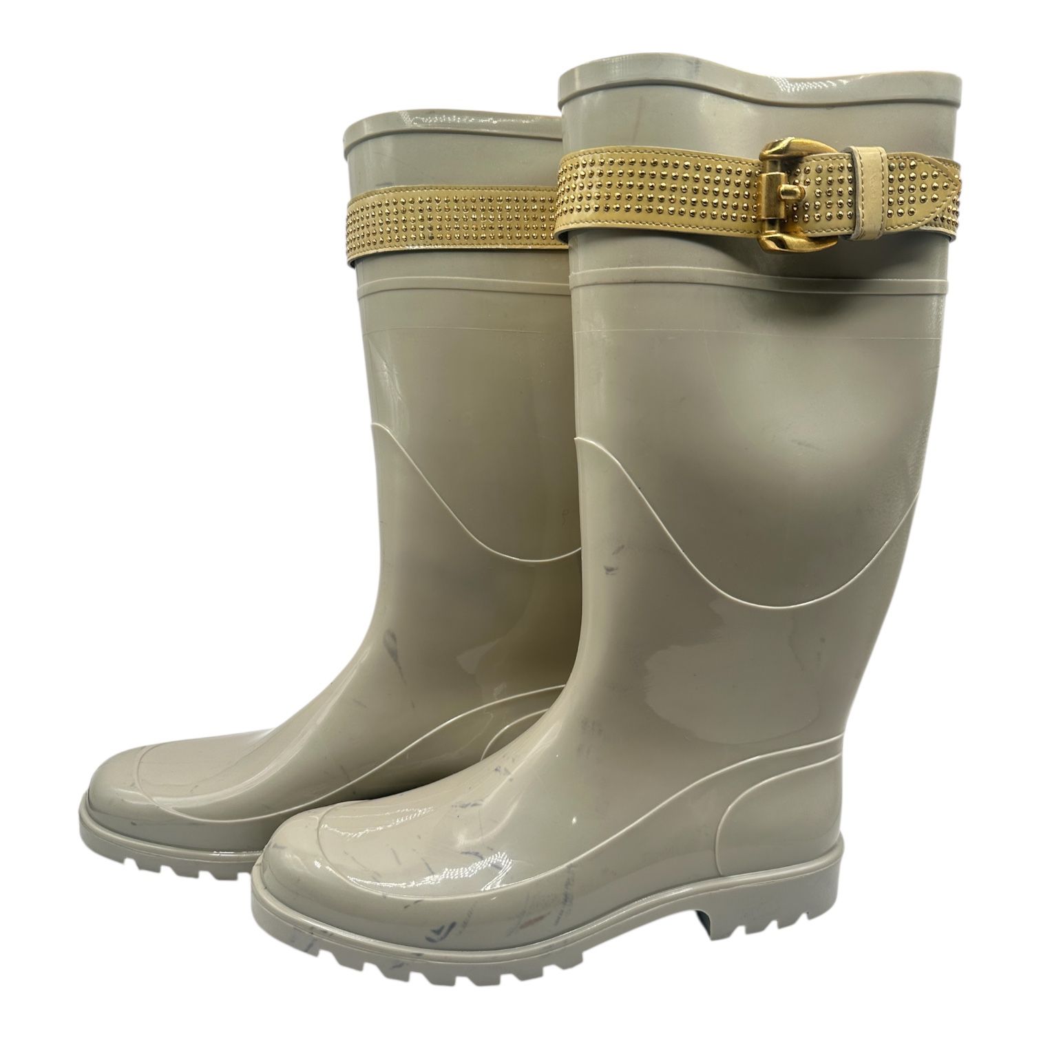 Burberry Rain Boots, Rubber, EU 39 (US 8–8.5)