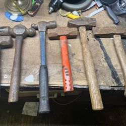 Hammers Sledge Carpenterskk Machinists Blacksmithball Peen  Brick $10 Each