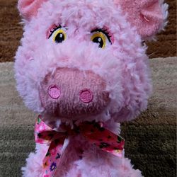 Cute Pink Pig Plush