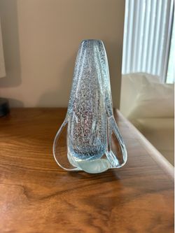 Murano? Purchased as such. Not marked -  however these are not always marked.