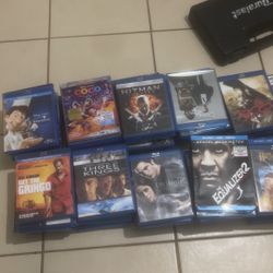 DVD Blue Ray 106 Movies Like New 