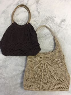 Woven Purses (Both For $20)