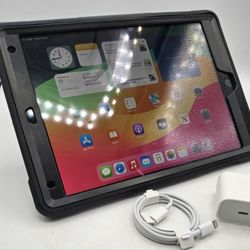 Apple IPad 9th Gen 64gb WiFi +Cellular Unlocked With Case Chargers Warranty $220