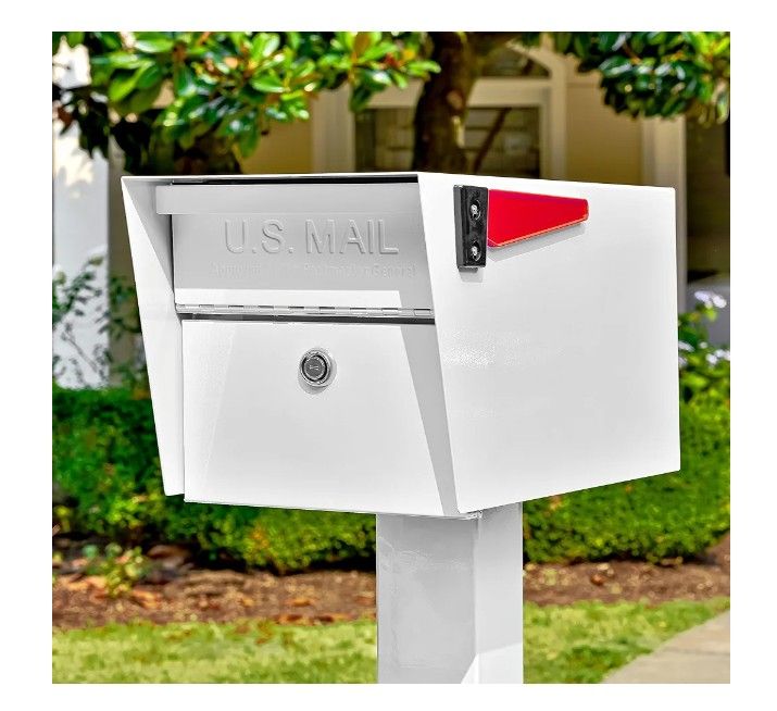 NEW Lockable High Security Mailbox