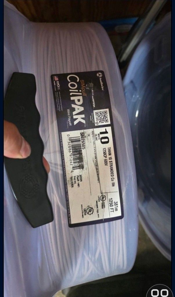 Cable Calibre#10 - 1250 ft=$400