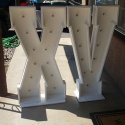 Marquee Letters And Numbers 