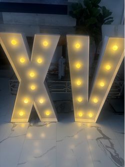 XV led sign