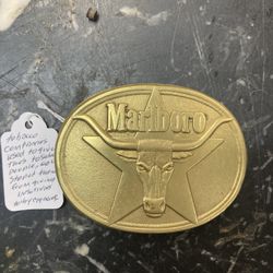 Marlboro Belt Buckle