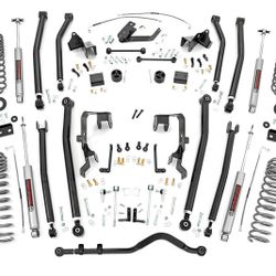 4 Inch Lift Kit 4-Door | Long Arm | Jeep Wrangler JK 2WD/4WD