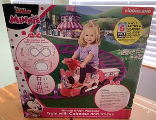 Minnie 6 volt train sale