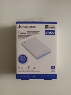 Playstation 2TB HDD (Seagate Gaming) Game Drive