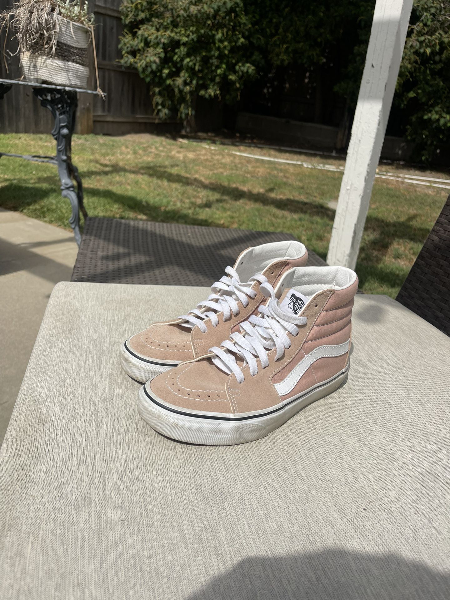 Rose Gold Pink Vans 