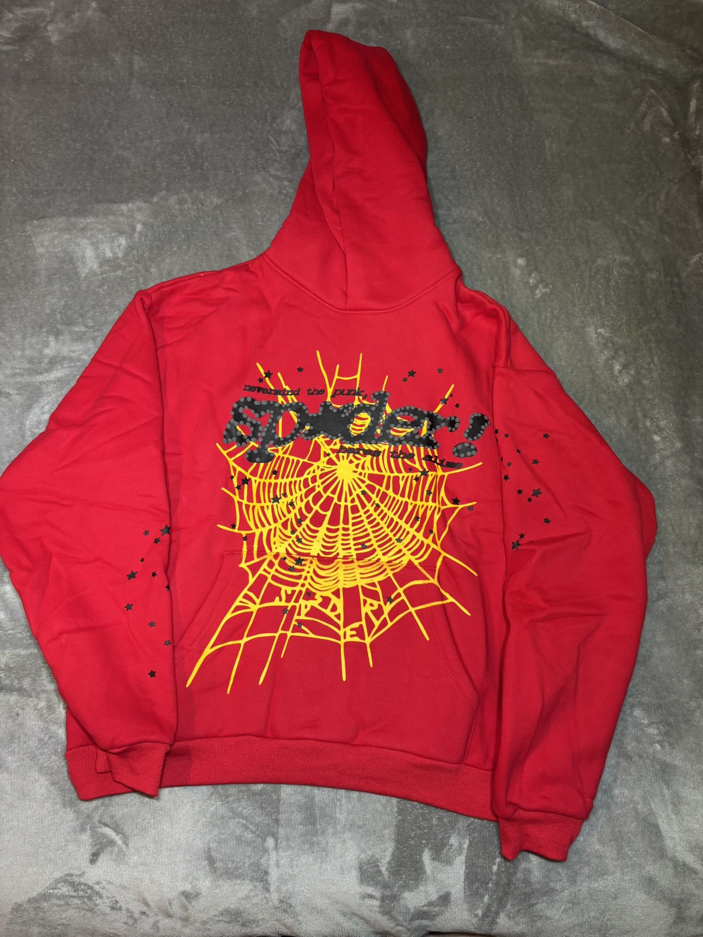 RED P*NK V2 SP5DER HOODIE