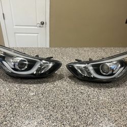 2015 Hyundai Elantra Headlights With Projector 