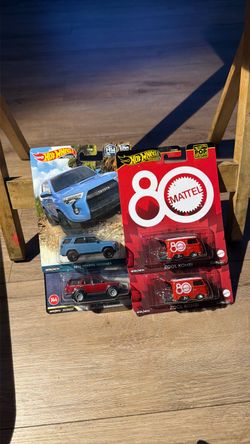Hot wheels kool kombi &  Toyota 93 & 18 4Runner &