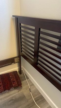 Bed frame, Headboard, Wooden Bed Slats