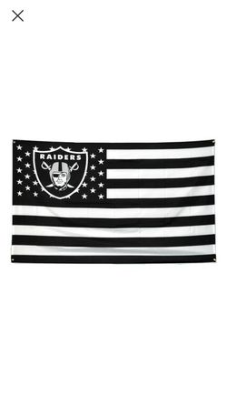 Oakland Raiders flag