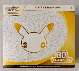 Pokémon 30th Anniversary Sealed Products – ETB, Booster Bundle, Mini Tin