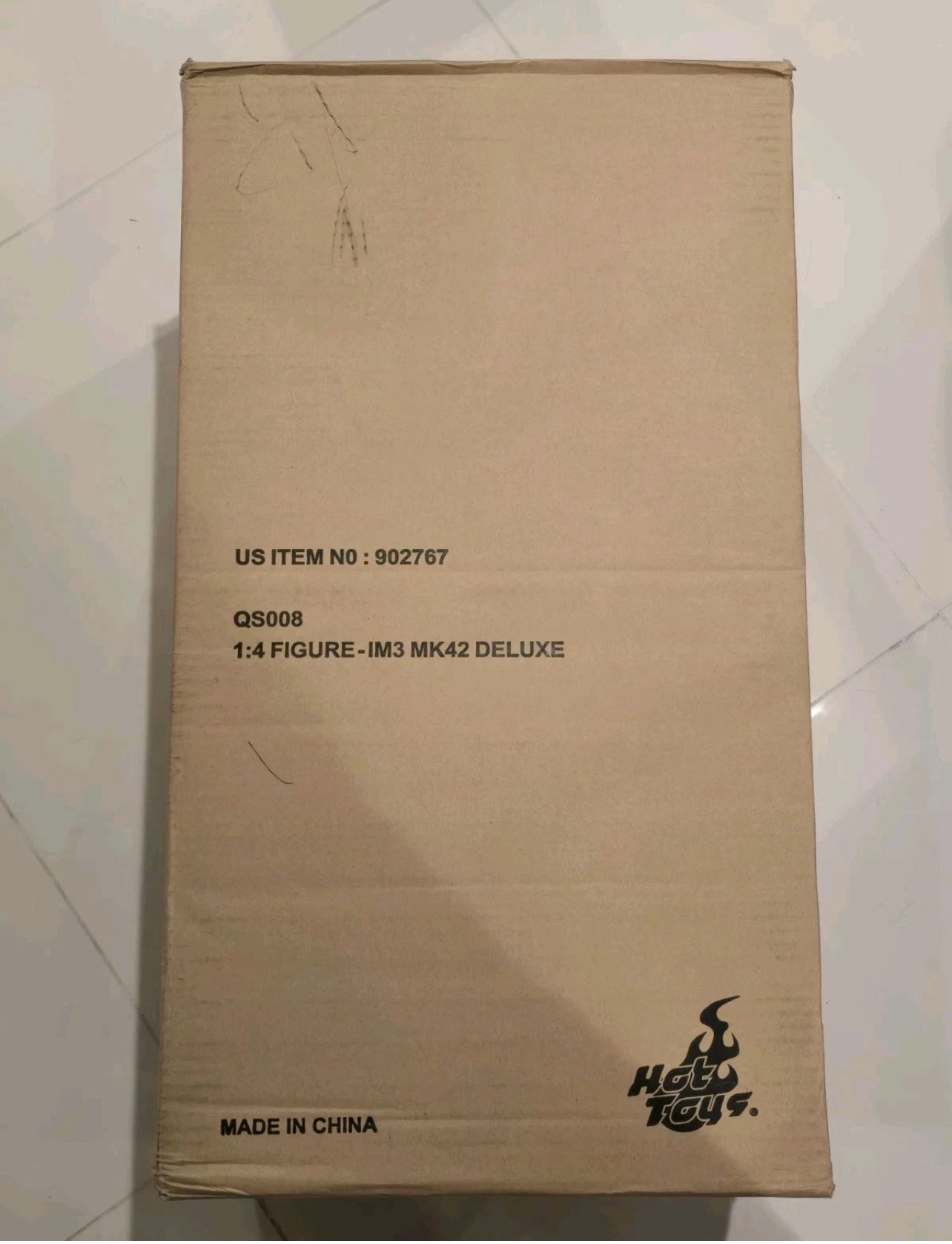 Hot Toys Iron Man Mark XLII (Deluxe Version) 1/4 Scale Figure QS008