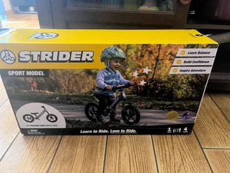 Strider balance bike