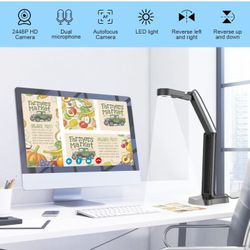 8MP USB Document Camera ( Brand New, Never Used) For $40