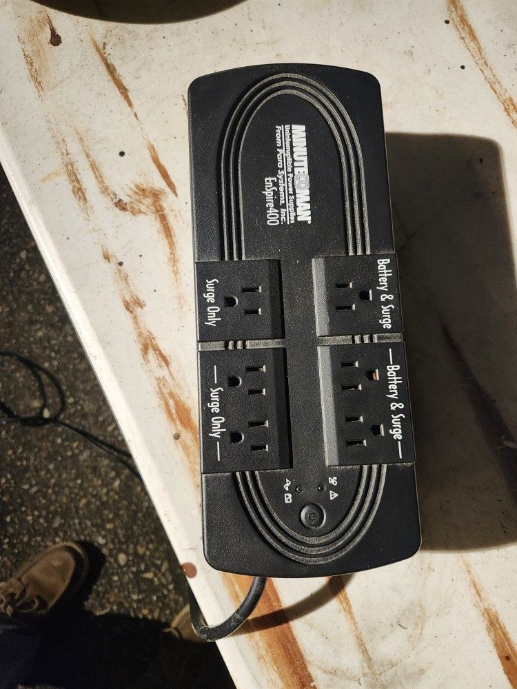 Battery Backup Surge Protector