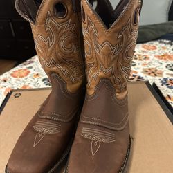 mens rebel by durango brown boots size 11 D 