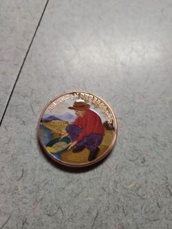1 OZ COPPER AMERICAN PROSPECTOR DESIGN