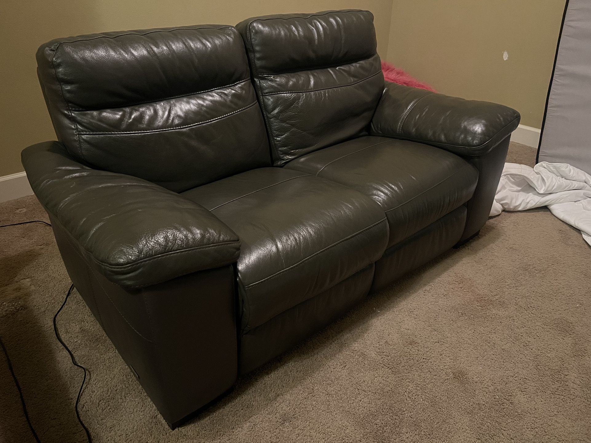 Violino Leather electric Reclining sofa And Loveseat
