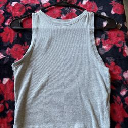 Gray Long Top 