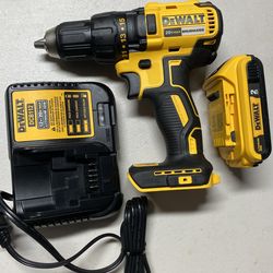 Dewalt 20V 1/2 Cordless Brushless Drill with battery and charger