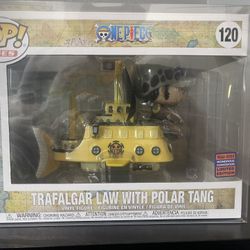 Funko Pop One Piece Trafalgar Law With Polar Tang #120