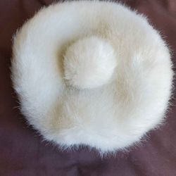 American Girl Dolls White Pom Pom Hat