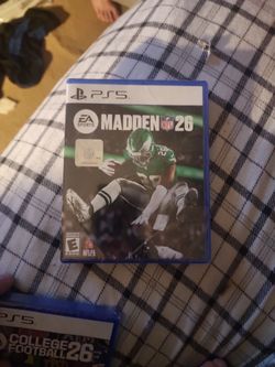 Ps5 Disk Ncaa And Madden