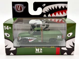 M2 1:64 Scale Diecast Model Pickup Truck - 1992 Chevrolet C1500 SS 454