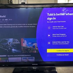 Samsung TV 58” Plasma Works Great OBO