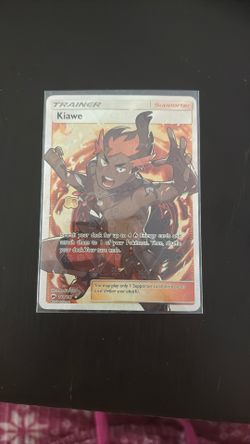 Kiawe Pokemon Card