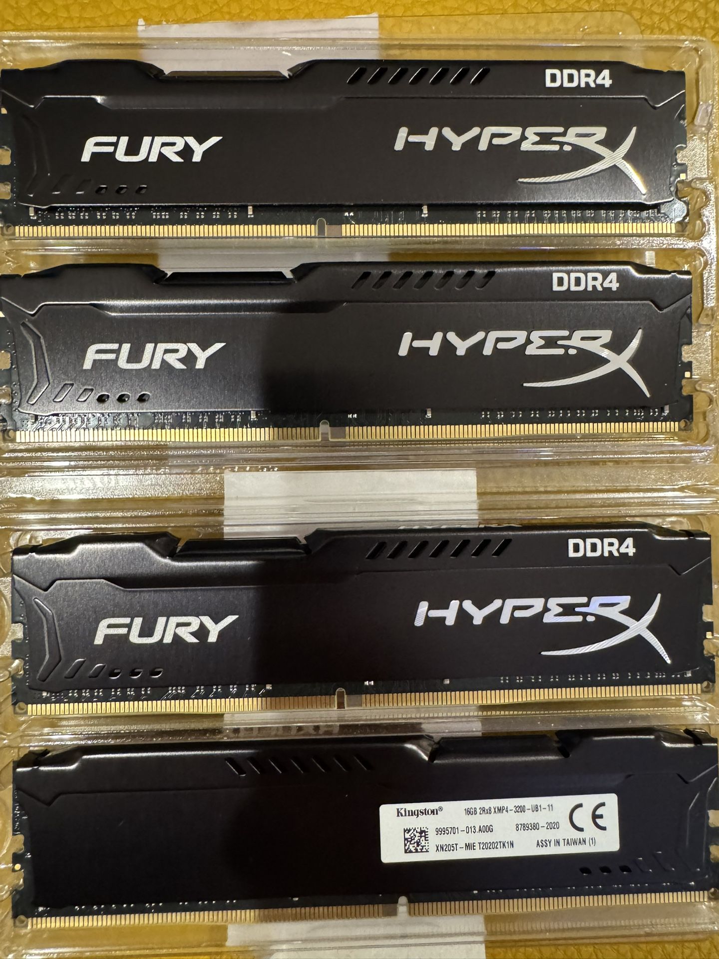 Kingston Fury DDR4 Memory 64 GB