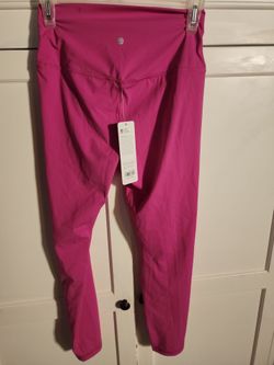 Crazy Yoga High Rise Leggings Magenta Hot Pink Womens Small 8-10