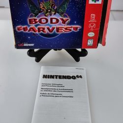 Body Harvest for Nintendo 64 Box + Insert Only