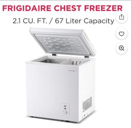 Like New frezzer 33 x 20.5